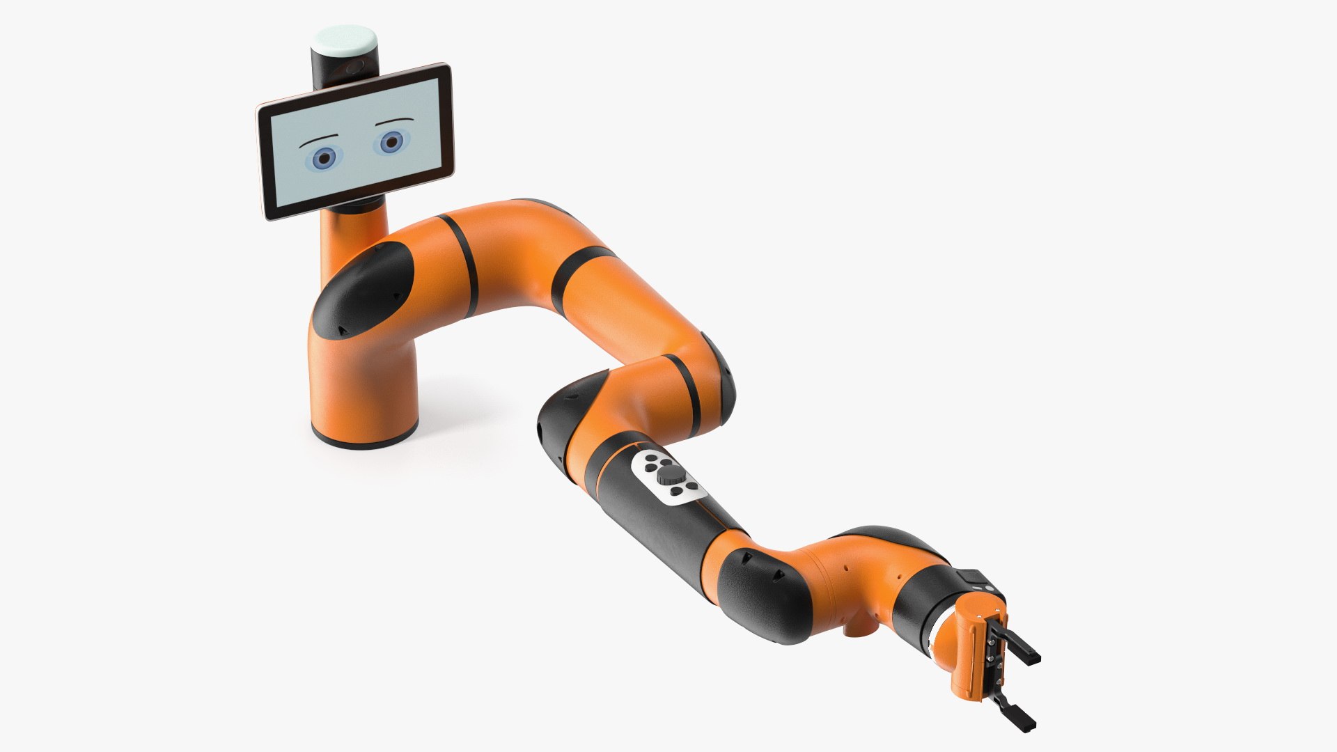 Collaborative Robot 2 Rigged for Modo 3D model preview
