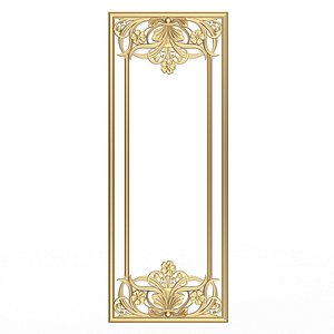 Boiserie Carved Decoration Panel 011