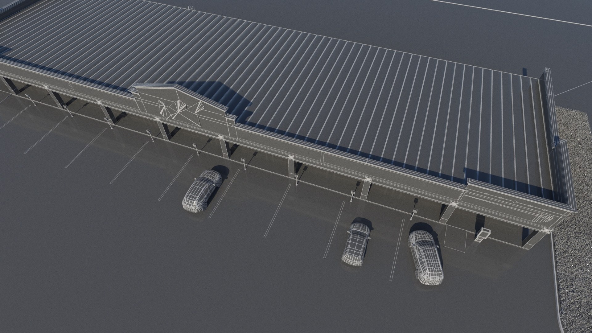 Max One-storeyed Building Shopping Center