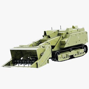 Uran-6 Multifunctional Robotic Demining System - Standart Flail