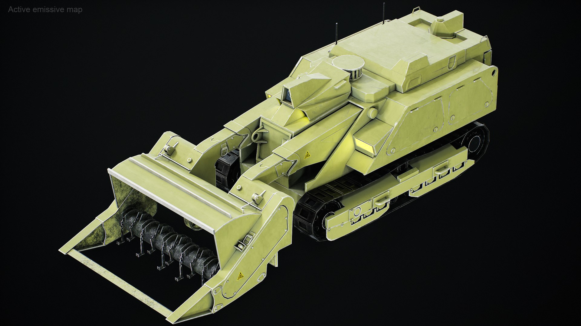Uran-6 Multifunctional Robotic Demining System - Standart Flail Model ...