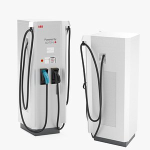 ABB Terra 184 CC DC Fast Charging Station 3D model