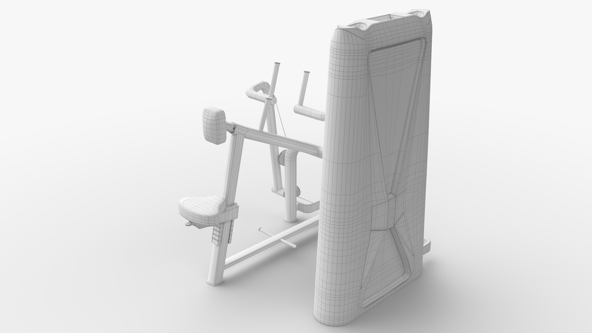 Generic Low Row Gym Machine 3D Model - TurboSquid 2123505