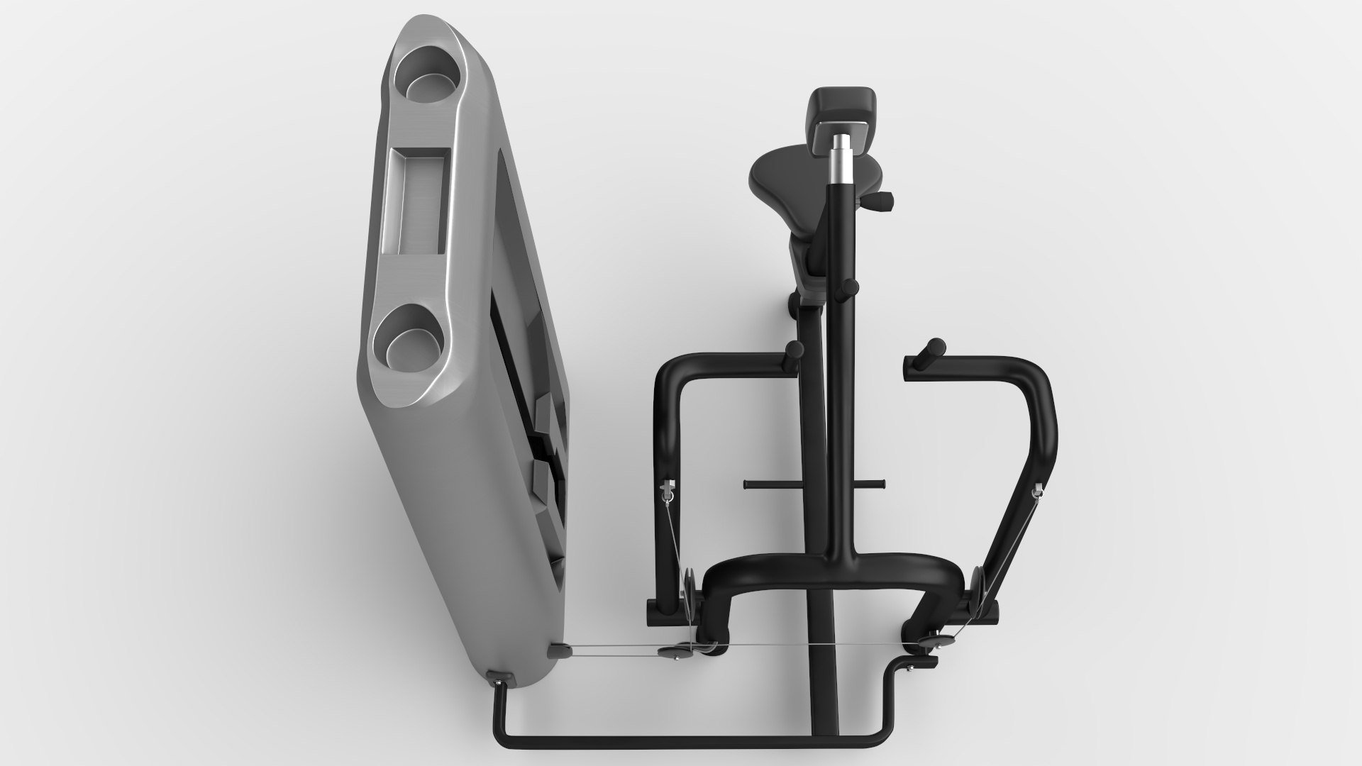 Generic Low Row Gym Machine 3D Model - TurboSquid 2123505