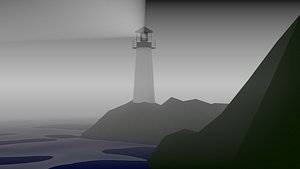 3d model lighthouse
