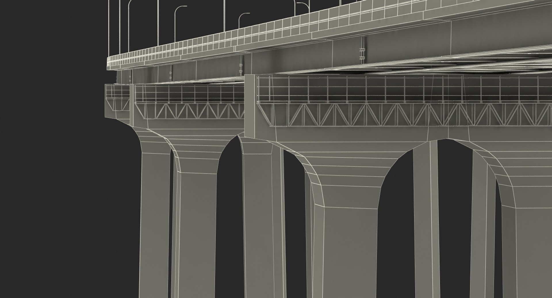 3D Coronado Bay Bridge Model - TurboSquid 1213116