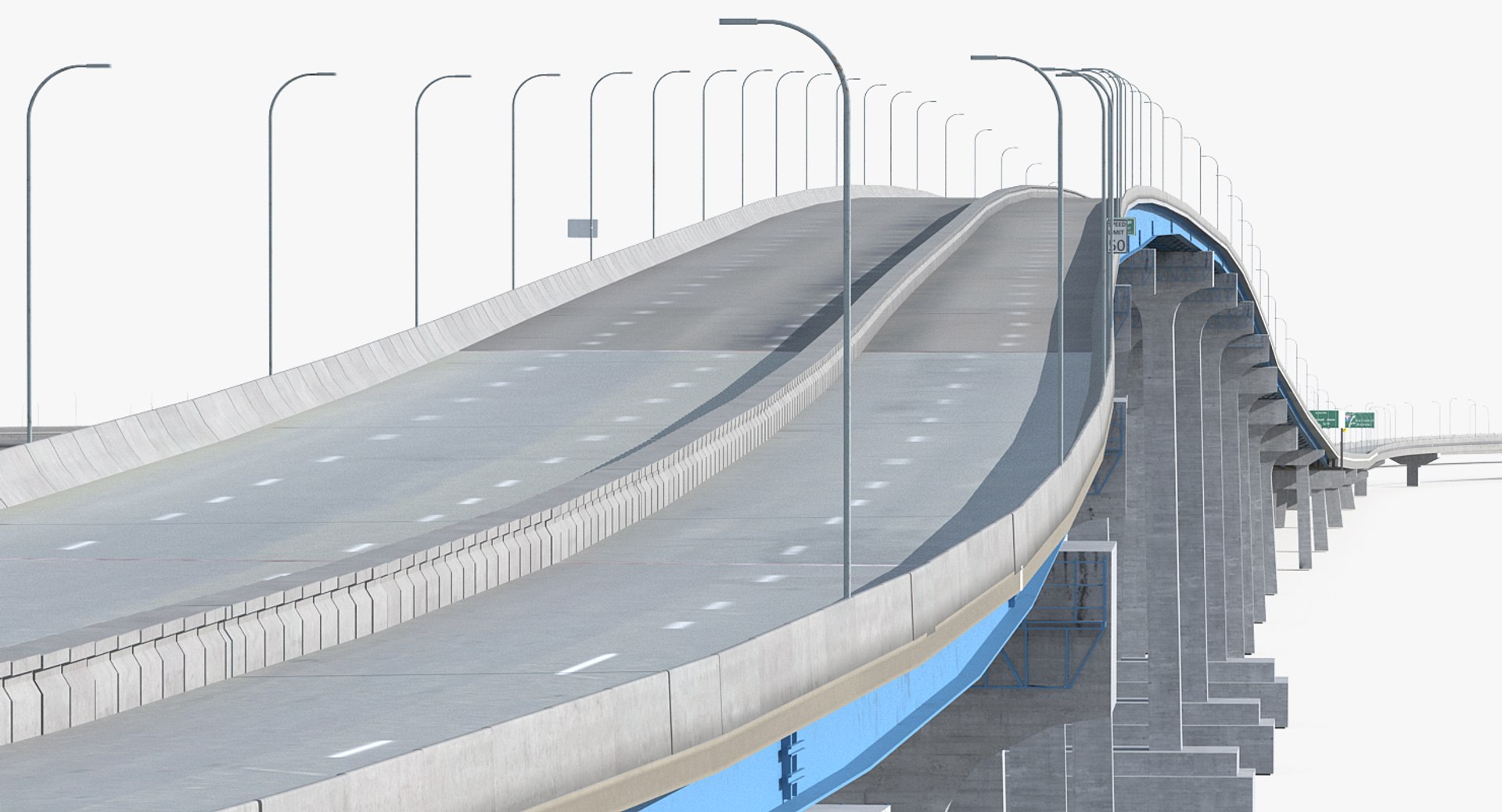 3D Coronado Bay Bridge Model - TurboSquid 1213116