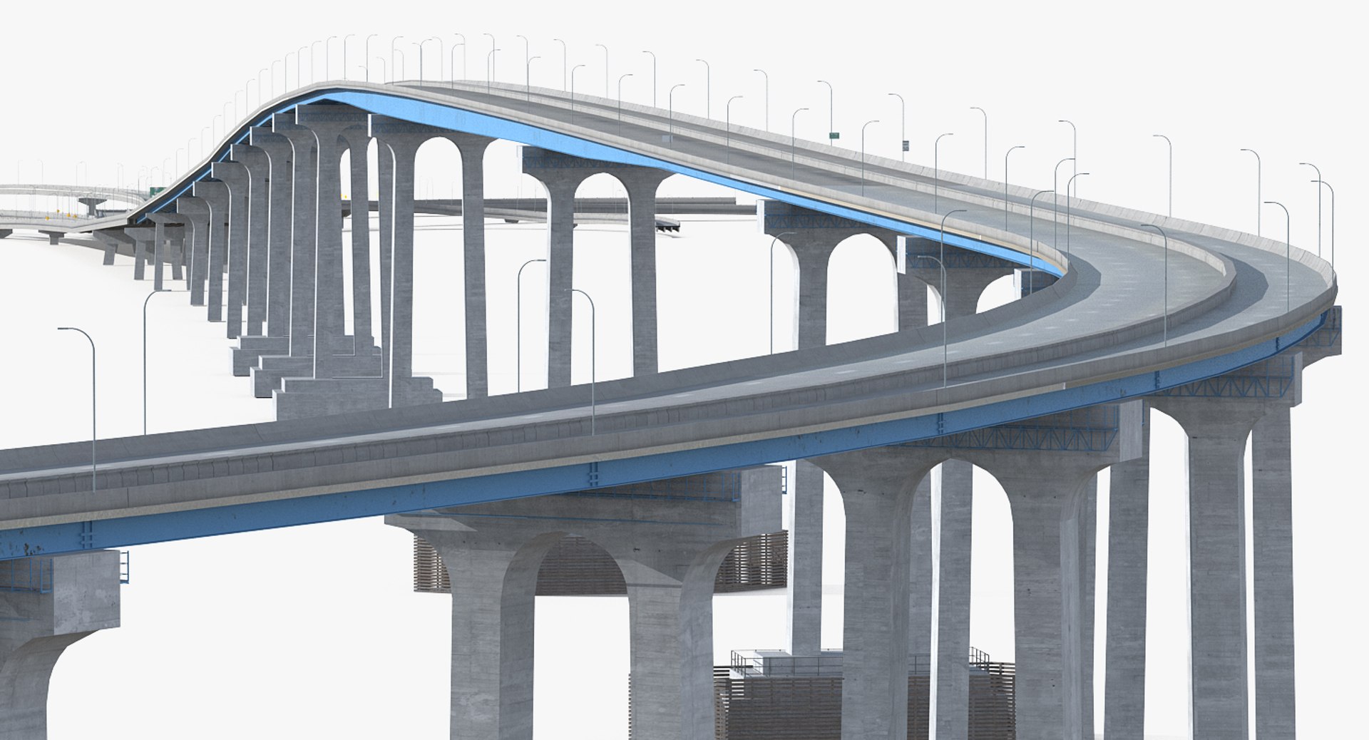 3D Coronado Bay Bridge Model - TurboSquid 1213116