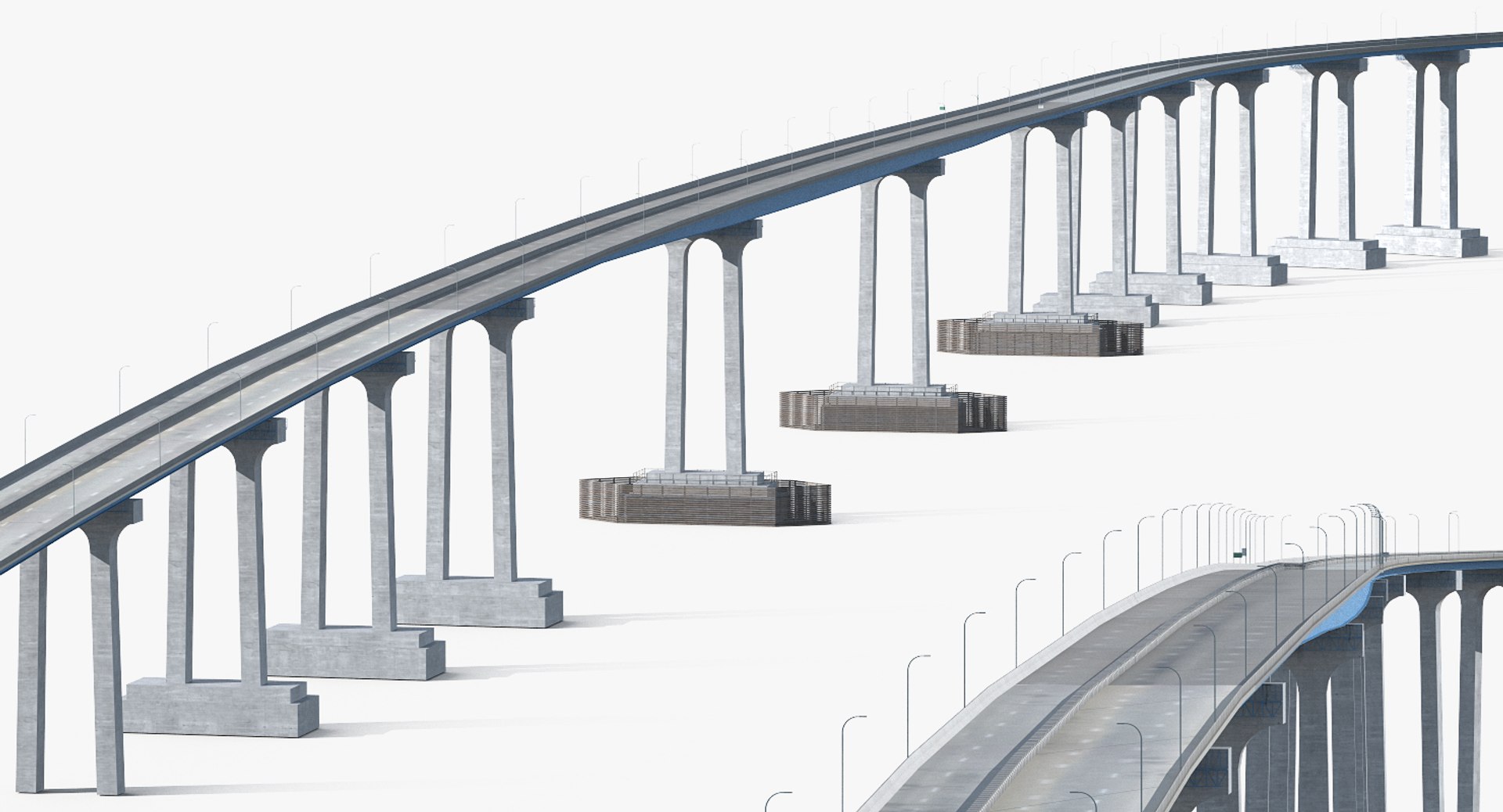 3D Coronado Bay Bridge Model - TurboSquid 1213116