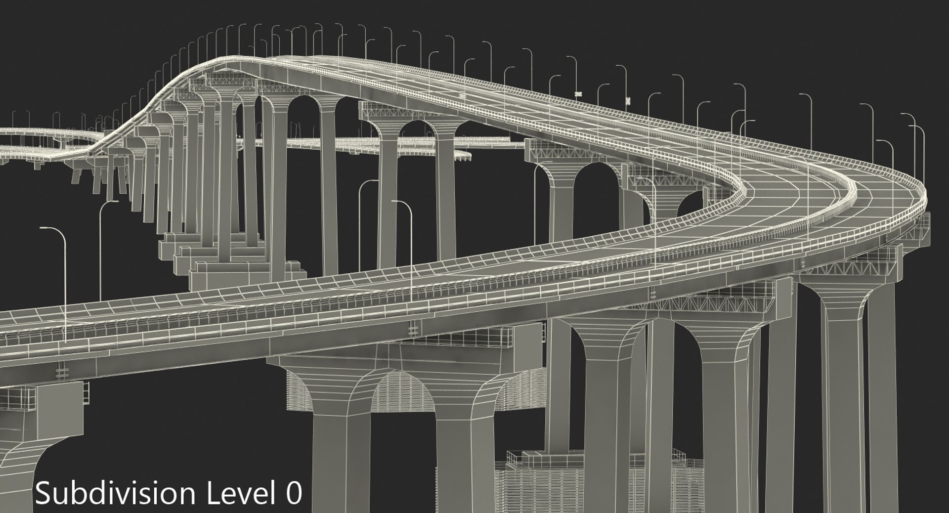 3D Coronado Bay Bridge Model - TurboSquid 1213116