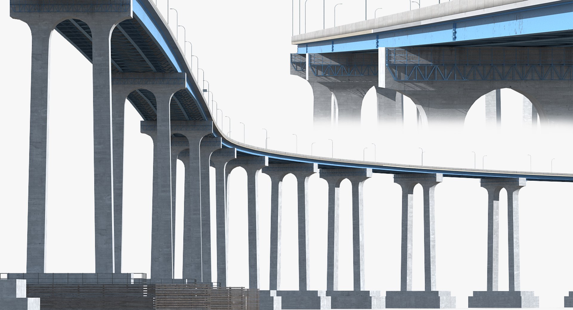 3D Coronado Bay Bridge Model - TurboSquid 1213116