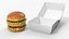 Big Mac de McDonald's dans une boîte à hamburger