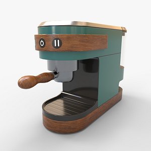 Elegant espresso machine model