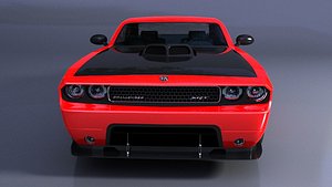 3ds max concept dodge challenger