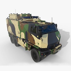 Mowag Durro III Camouflage 3D