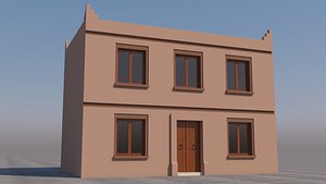 moroccan house marrakech 3D model