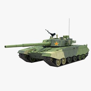 chinese type 98 3D model
