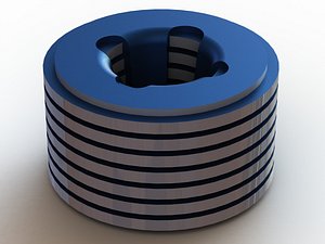Aluminium Engine Heat Sink for RC Cars