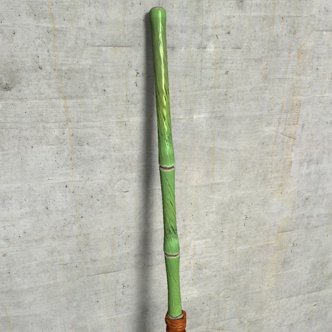 3d Bamboo Fight Staff Bo