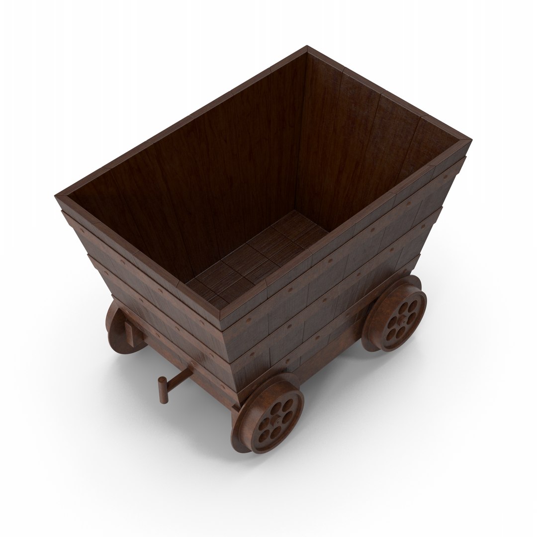 Wild West Rusty Mine Cart 3D https://p.turbosquid.com/ts-thumb/cU/v4NItG/SL/wildwestrustyminecart.e15.2k/png/1731654160/1920x1080/fit_q87/a046e43b024c5116e42d12a5e07d077740db6b8d/wildwestrustyminecart.e15.2k.jpg
