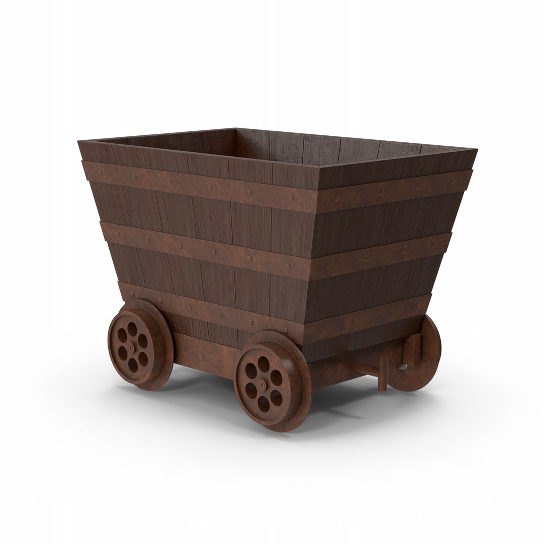 Wild West Rusty Mine Cart 3D https://p.turbosquid.com/ts-thumb/cU/v4NItG/SZ/wildwestrustyminecart.h11.2k/png/1731654157/1920x1080/fit_q87/edb9978b5b1e8d29bd128a2966753ce77763094f/wildwestrustyminecart.h11.2k.jpg