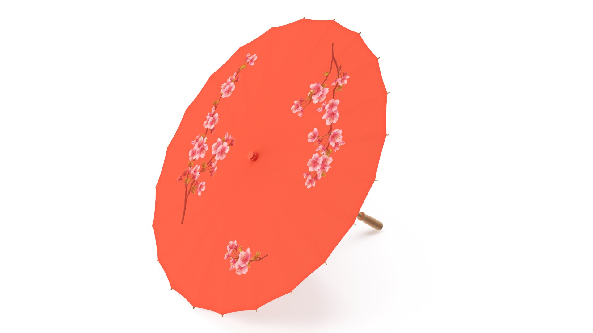Chinese Umbrella Red Open 3D model https://p.turbosquid.com/ts-thumb/cU/yfnSdP/4B/chineseumbrellaredopenmb3dmodel007/jpg/1669601111/1920x1080/fit_q87/3660b04650de09dd80642656019604842b22c20b/chineseumbrellaredopenmb3dmodel007.jpg