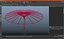 Parapluie Chinois Rouge Ouvert