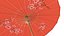 Parapluie Chinois Rouge Ouvert