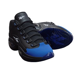 3D Reebok Question sneaker 3