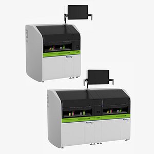 3D Abbott Alinity Laboratory Equipment 03 model