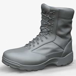 3D zbrush boots
