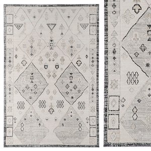 3D zalia tufted rug