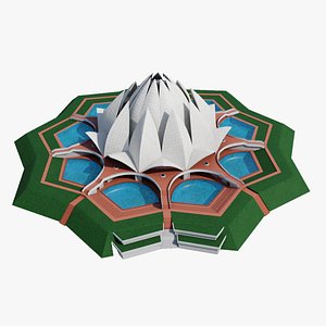 3D model Lotus Temple