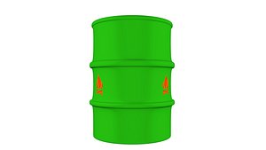 oil 200l green 3D model