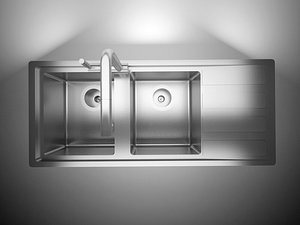 sink solidworks 3d model