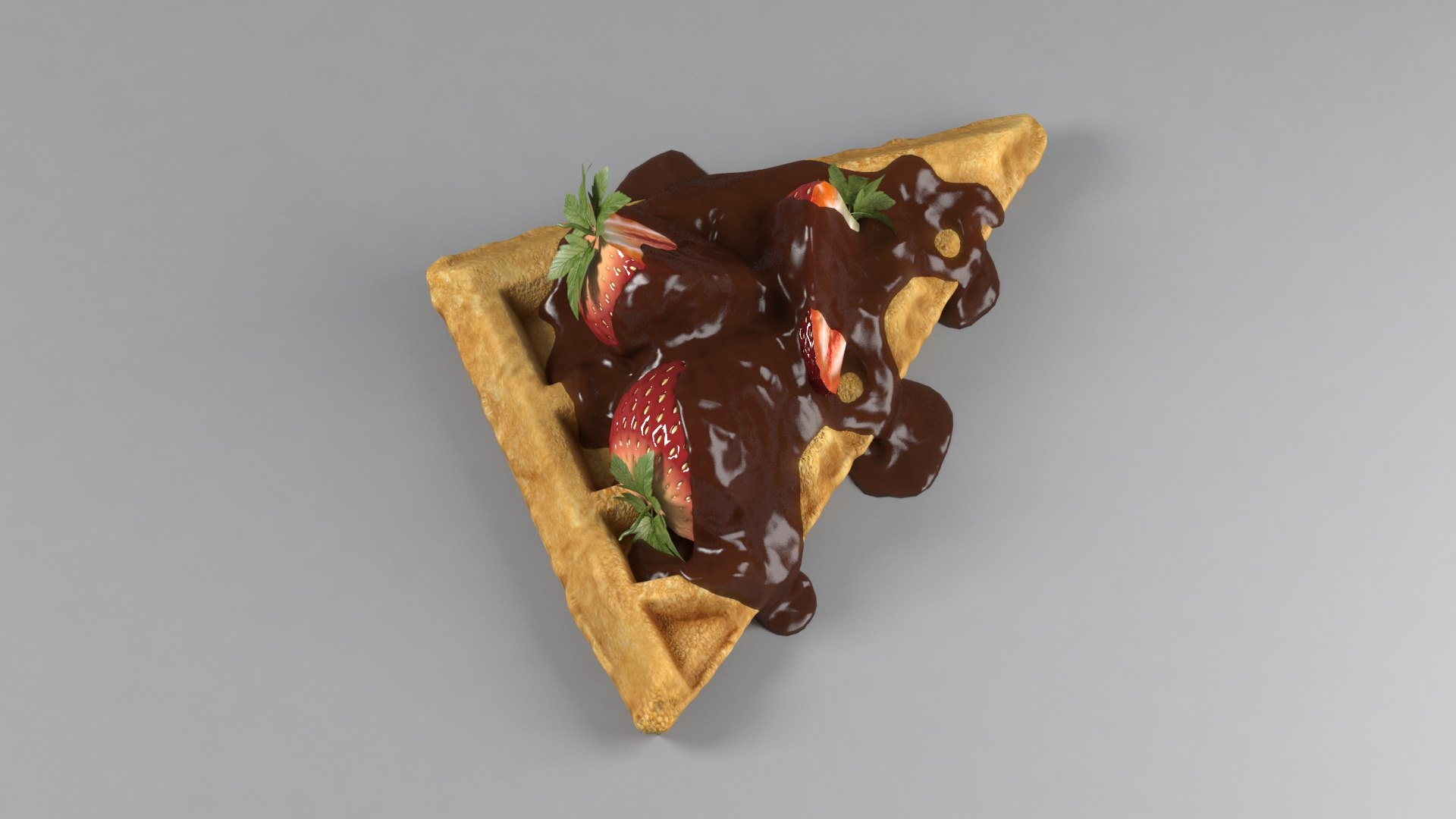 3d Model Waffle