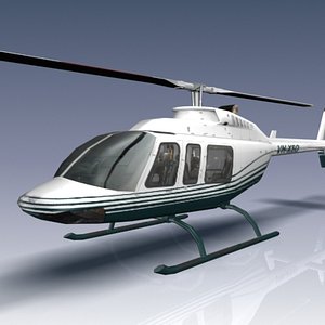 206L LongRanger Helicopter