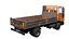 Iveco Eurocargo 100E18 2001 Flatbed Truck Low-poly PBR