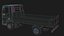 Iveco Eurocargo 100E18 2001 Flatbed Truck Low-poly PBR