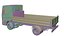 Iveco Eurocargo 100E18 2001 Flatbed Truck Low-poly PBR