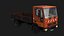 Iveco Eurocargo 100E18 2001 Flatbed Truck Low-poly PBR