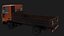 Iveco Eurocargo 100E18 2001 Flatbed Truck Low-poly PBR