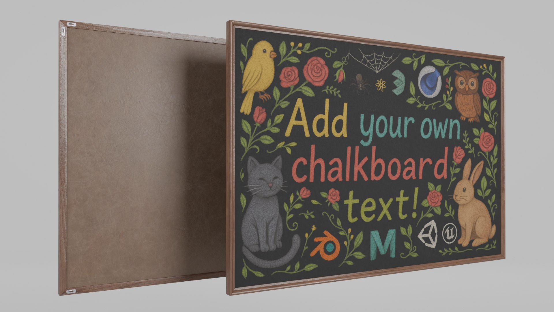 3D Academic Chalkboard Solutions Set - Customizable Chalkboards model https://p.turbosquid.com/ts-thumb/cV/EAmqwM/5j/c4/png/1747671187/1920x1080/fit_q87/17856727d9898190b2c1e8b0cb20e610479cea21/c4.jpg