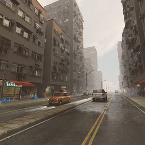 3D Urban Street