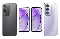 Oppo A80 Moonlight Purple And StarryBlack Low Poly