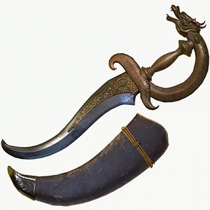 3D model Gluttony Dagger