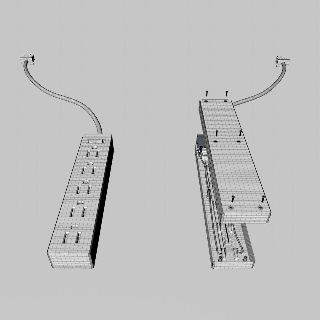 3D Plug Multiplug Model - TurboSquid 1325966