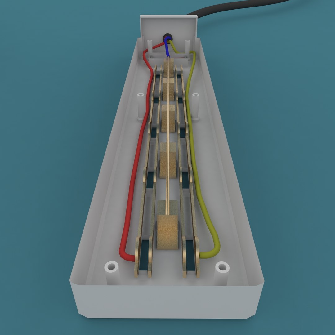 3D Plug Multiplug Model - TurboSquid 1325966