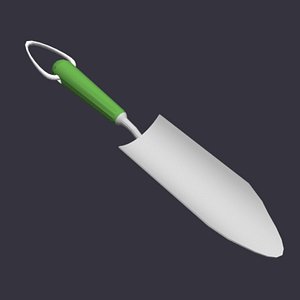 3ds max garden trowel