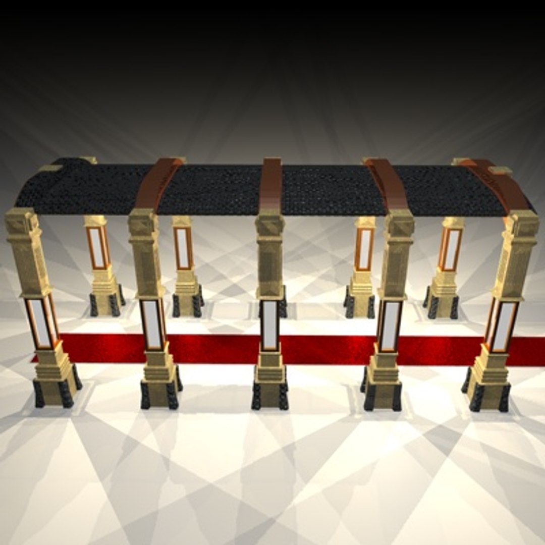 3d Model Hall Interior